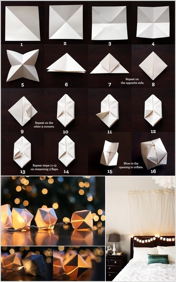 24 String Lights DIY Decorating Ideas