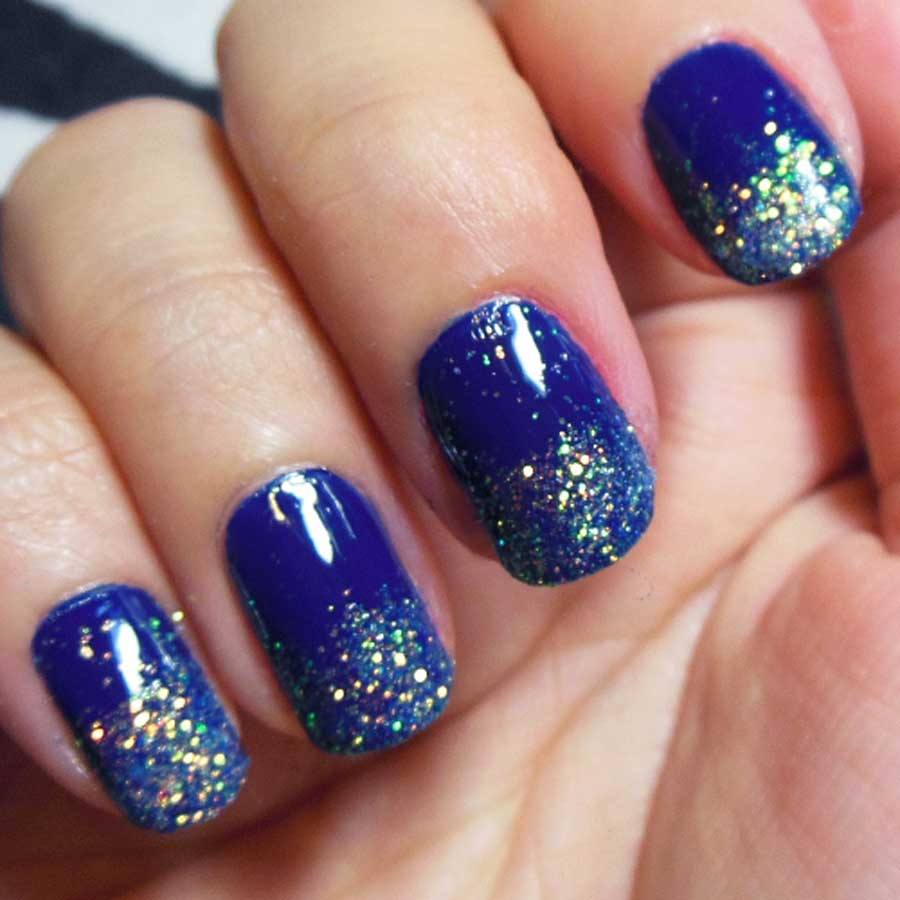 18 Creative Blue Nail Art Designs | World inside pictures