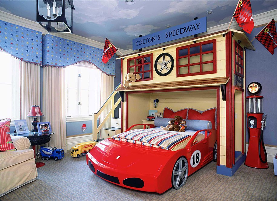 25 Fun And Creative Kids Bedroom Designs