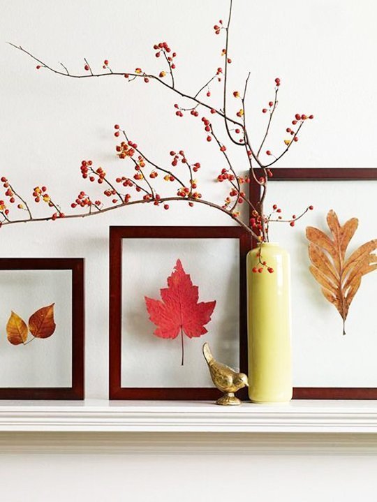 12 Brilliant DIY Ideas With Leaves For Decorating Your Home In The Spirit of Fall