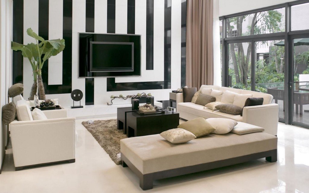 Wall Mounted TVs as an Living Room Decor. 15 Inspirations For Modern Look It is The Living Room Next For Designing.