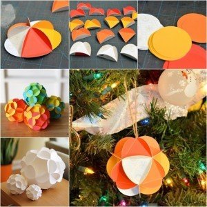 how to make paper ornaments step by step
