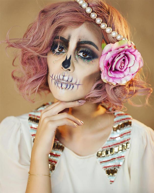 women Halloween makeup ideas