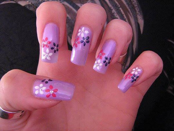 Floral Nails Designs That Are Trendy This Season - World inside pictures