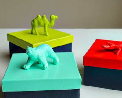 animal favor boxes