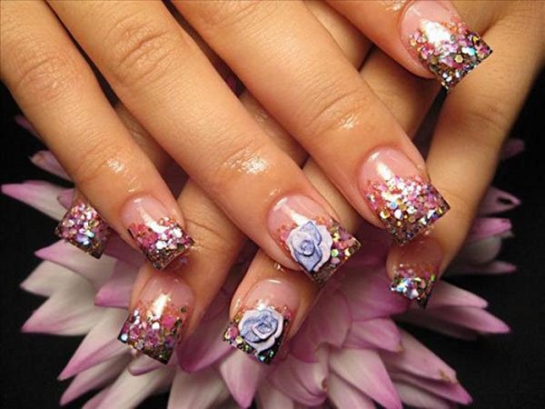 Floral Nails Designs That Are Trendy This Season - World inside pictures