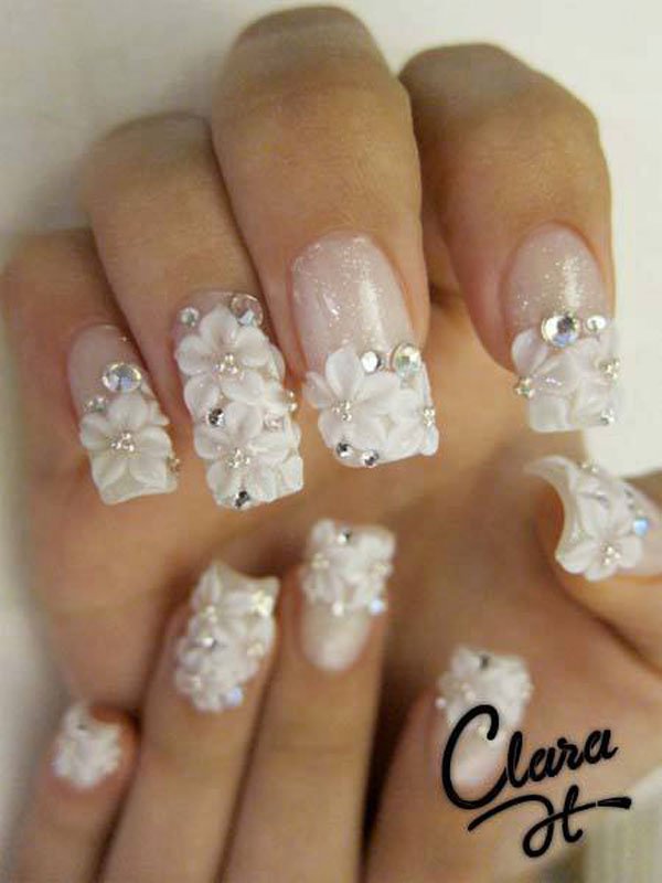 Floral Nails Designs That Are Trendy This Season - World inside pictures