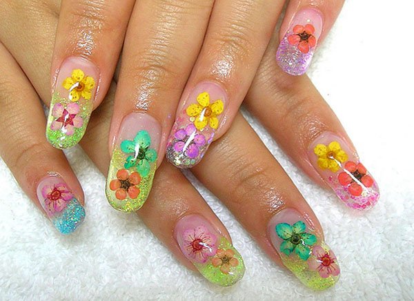 Best-Quality-Flower-design-Nail-Art-2521