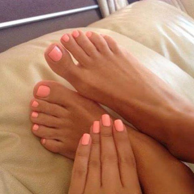 manicure and pedicure