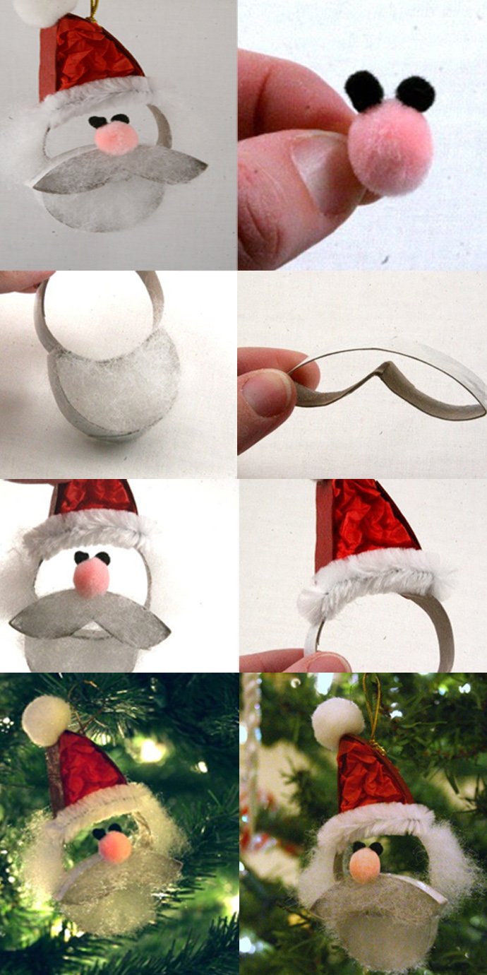 20 Toilet Paper Roll Christmas Crafts  World inside pictures