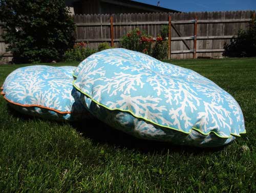 DIY outdoor cushions