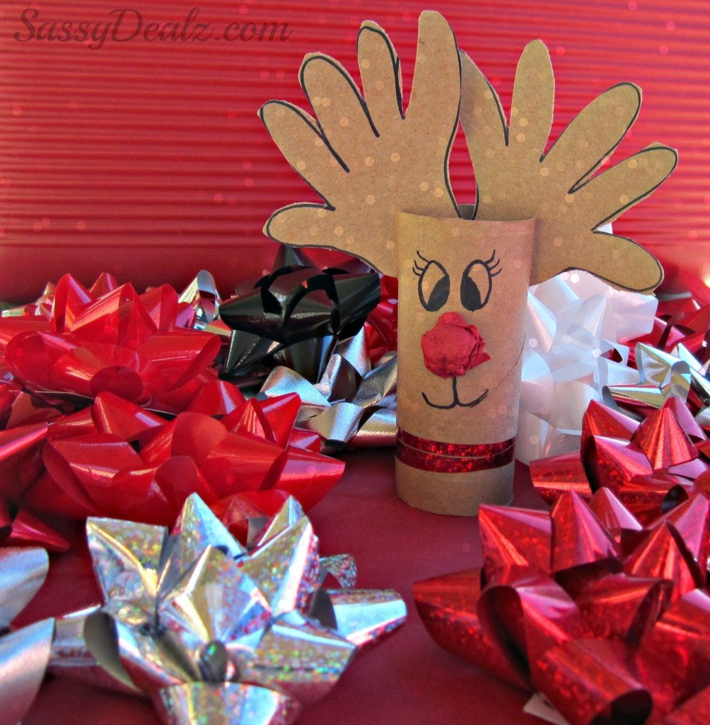 Craft With Toilet Paper Rolls For Christmas 