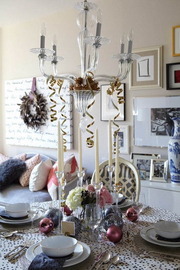 Modern Christmas Table Decorations | World inside pictures