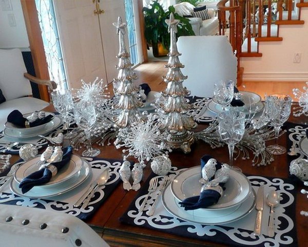 Modern Christmas Table Decorations - World inside pictures