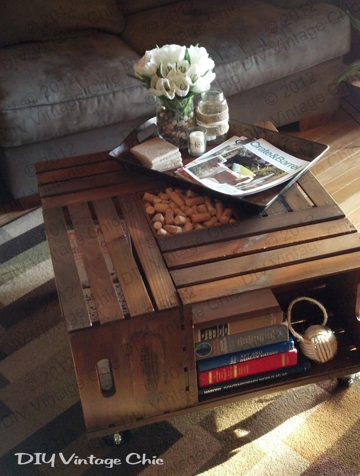 20 Creative DIY Coffee Tables That Will Beautify Your Living Room