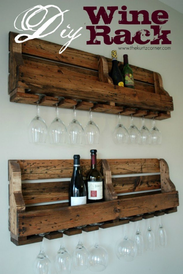 how to make a wine rack