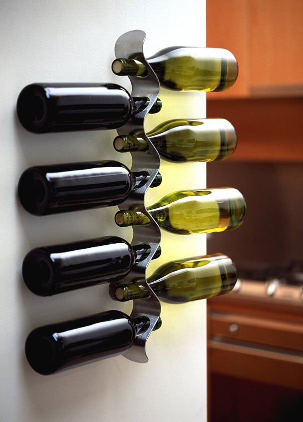 diy metal wine racks