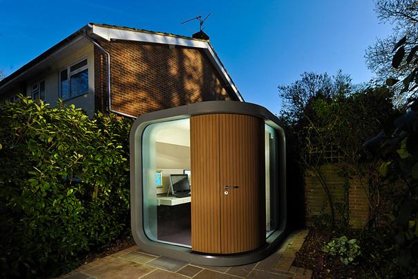 unusual backyard office