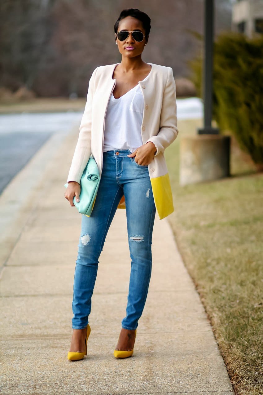 30 Fashionable Combination With Trendy Jeans World inside pictures