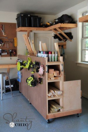 how to organize your garage