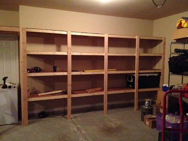 garage shelves ideas