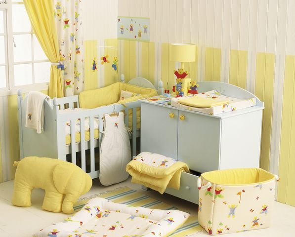 baby-nursery-decor-ideas-with-yellow-themes