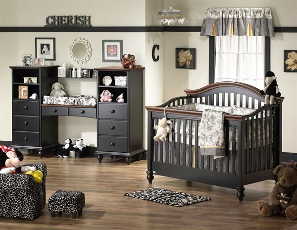 black-baby-nursery-furniture-ideas