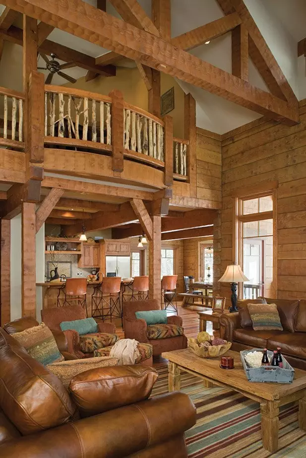 15 Examples of Wonderful Rustic Home Interior Designs - World inside pictures