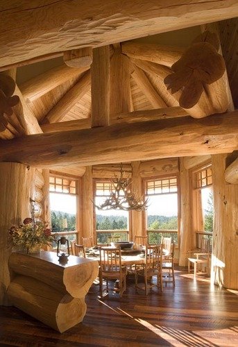 15 Examples of Wonderful Rustic Home Interior Designs - World inside