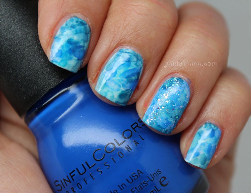 18 Attractive & Alluring Blue Nail Ideas - World inside pictures