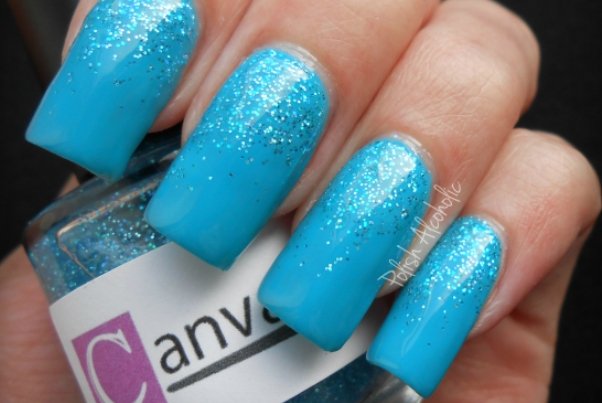 18 Attractive & Alluring Blue Nail Ideas - World inside pictures