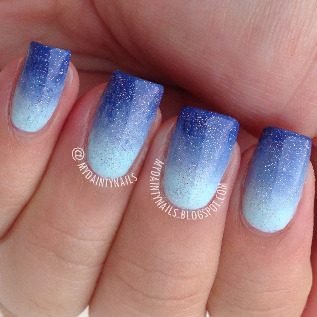 18 Creative Blue Nail Art Designs - World inside pictures