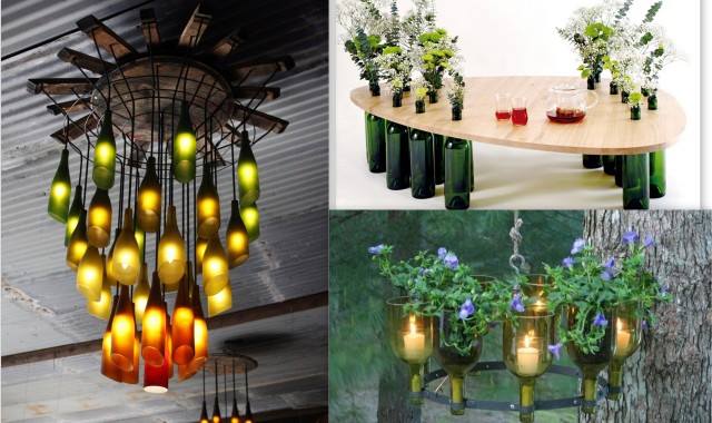 Top 15 Magnificent Ways To Reuse Wine Bottles For Home Beautification 