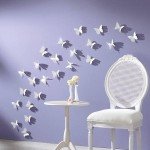 how to make easy butterfly wall decor