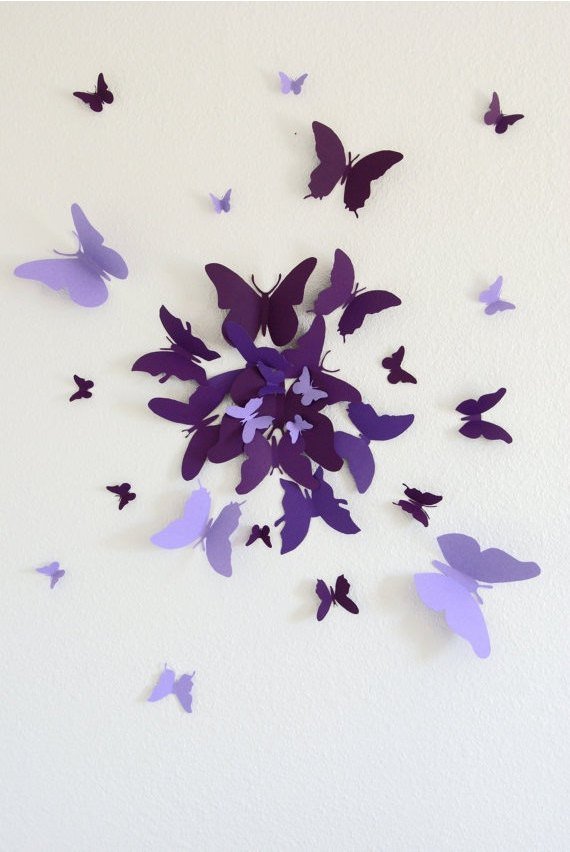 Download 16 Cheap Butterfly Wall Decoration Ideas World Inside Pictures