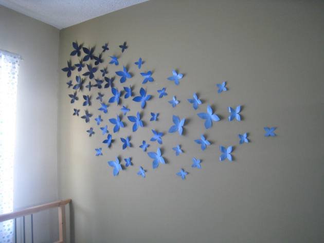 16 Cheap Butterfly Wall Decoration Ideas World Inside Pictures