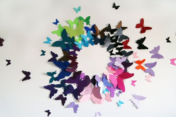 butterfly decorations for walls