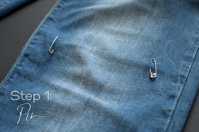 step by step jeans tutorials
