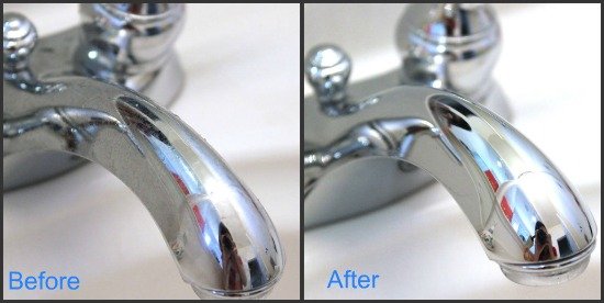 Before & After Heinz Vinegar Cleaning