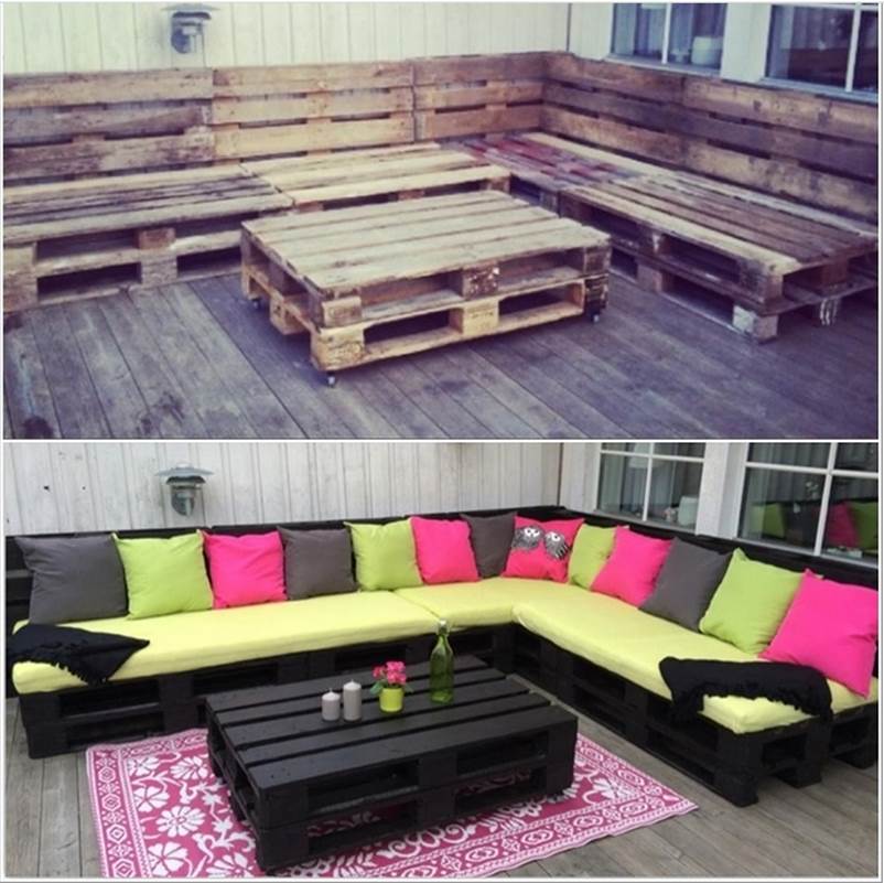 World Inside Pictures, Pallet Outdoor Furniture Ideas