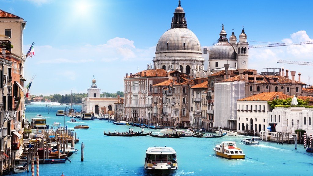 Venice italy Santa Maria della Salute