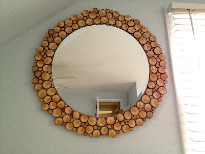 DIY rustic log decorating ideas for your home