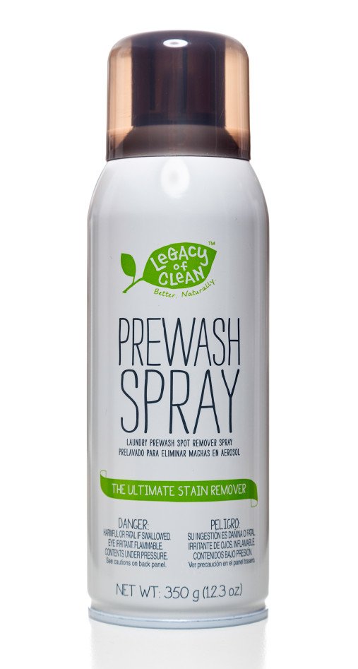 Legacy of Clean laundry prewash spot remover spray