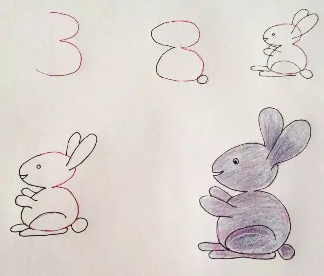 drawing ideas with numbers