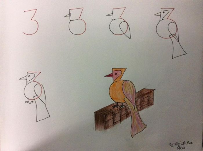 how to draw pictures from numbers