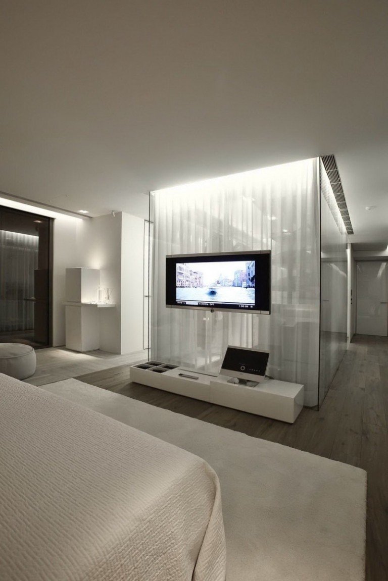 Wall-Mounted TVs as an Living Room Decor. 15 Inspirations For Modern