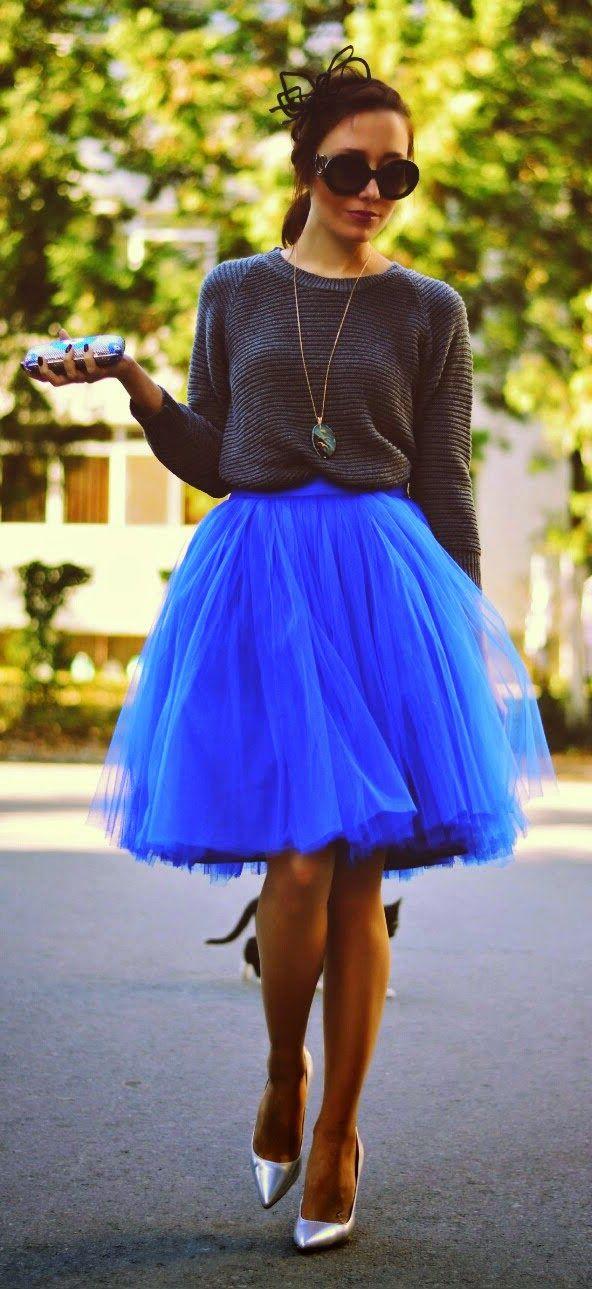10 Elegant Combinations With Tulle Skirt - World inside pictures