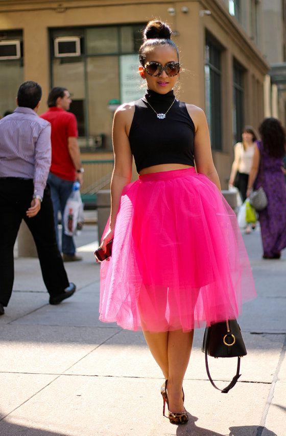 10 Elegant Combinations With Tulle Skirt - World inside pictures