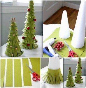 paper Christmas trees