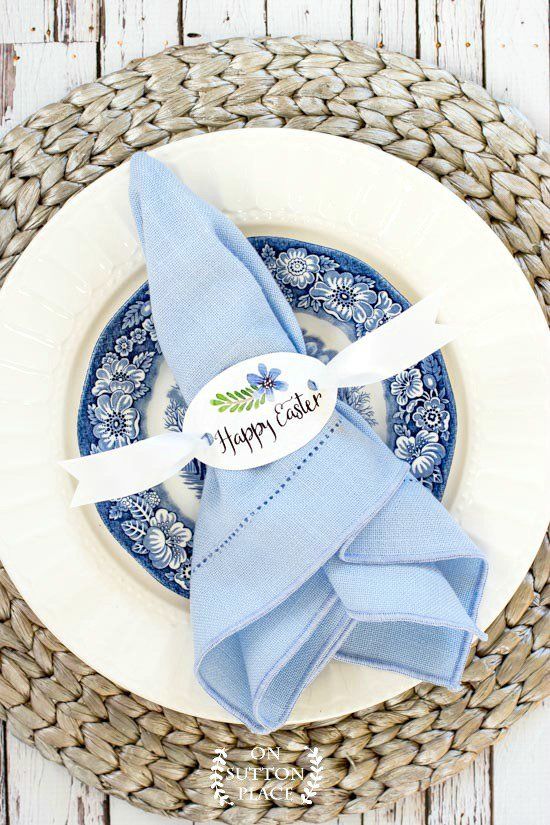 The Most Creative Easter Napkin Rings To DIY World inside pictures